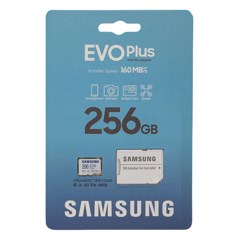 GENERICO - MICRO SD SAMSUNG EVO PLUS 256GB