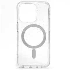GENERICO - Carcasa Transparente iPhone 14 Pro Magsafe Antibacterial Mata 99% Bact