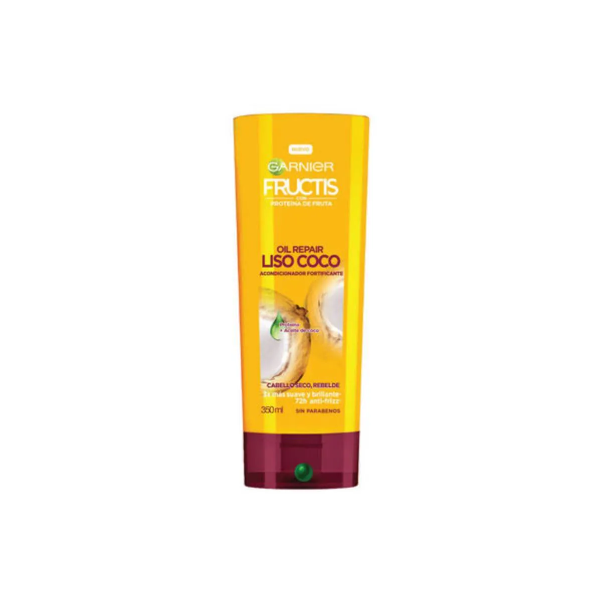 FRUCTIS STYLE - Fructis Liso Coco Acondicionador.-