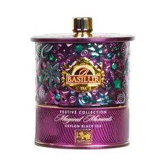 BASILUR - Te Negro Magical Moments 25 Piramides