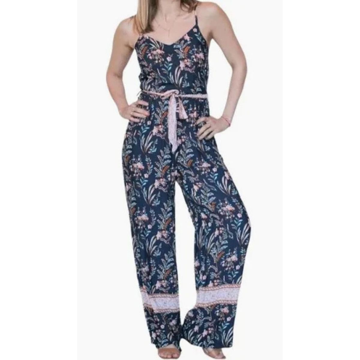 LIKE SHOP - Enterito Premium Casual Diseño Pabilos Ajustables Floreado 237