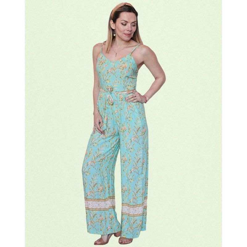 MPROPIA - Enterito Premium Casual Diseño Pabilos Ajustables Floreado 237