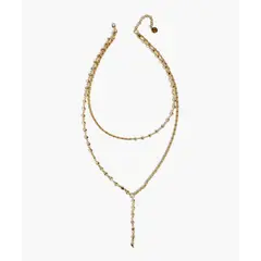 LOUNGE - Collar Doble Caracoles