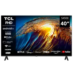 TCL - Smart TV 40" Full HD 40S4500 Android TV.