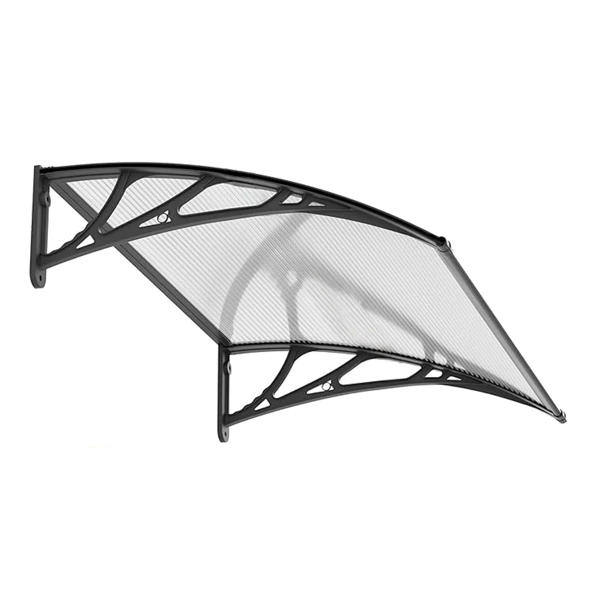 GENERICO - Alero listo 1.0x1.20mt curvo transparente Bighouse