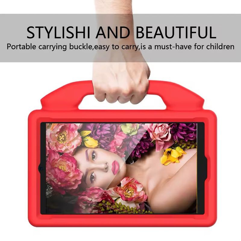 GENERICO - Carcasa Para Samsung Tab A9 De 8.7 niños - Rojo