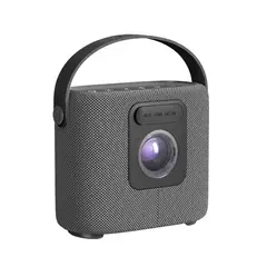 AIWA - Parlante Bluetooth Portátil Gris 7w Con Luz Aws-s70bt