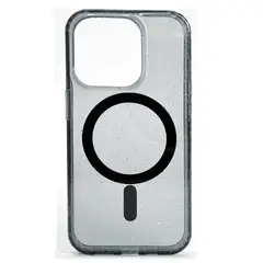 GENERICO - Carcasa Negro iPhone 15 Pro Magsafe Antibacterial Mata 99% Bact