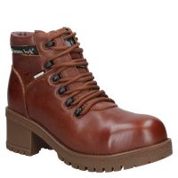 Zapato De Seguridad Mujer Marrón Waterproof