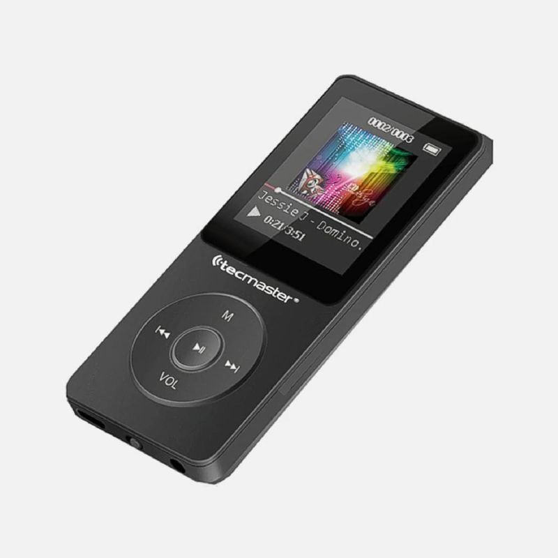 TECMASTER - Reproductor MP3 16GB Bluetooth 50 Tecmaster TM-300523 Negro