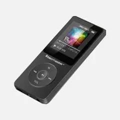 TECMASTER - Reproductor MP3 16GB Bluetooth 50 TM-300523 Negro