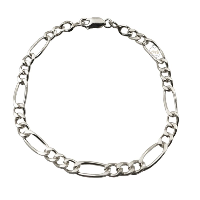 JOYAS MYTOKE - Pulsera Cartier Eslabones Plata Fina 925 Hombre Varon