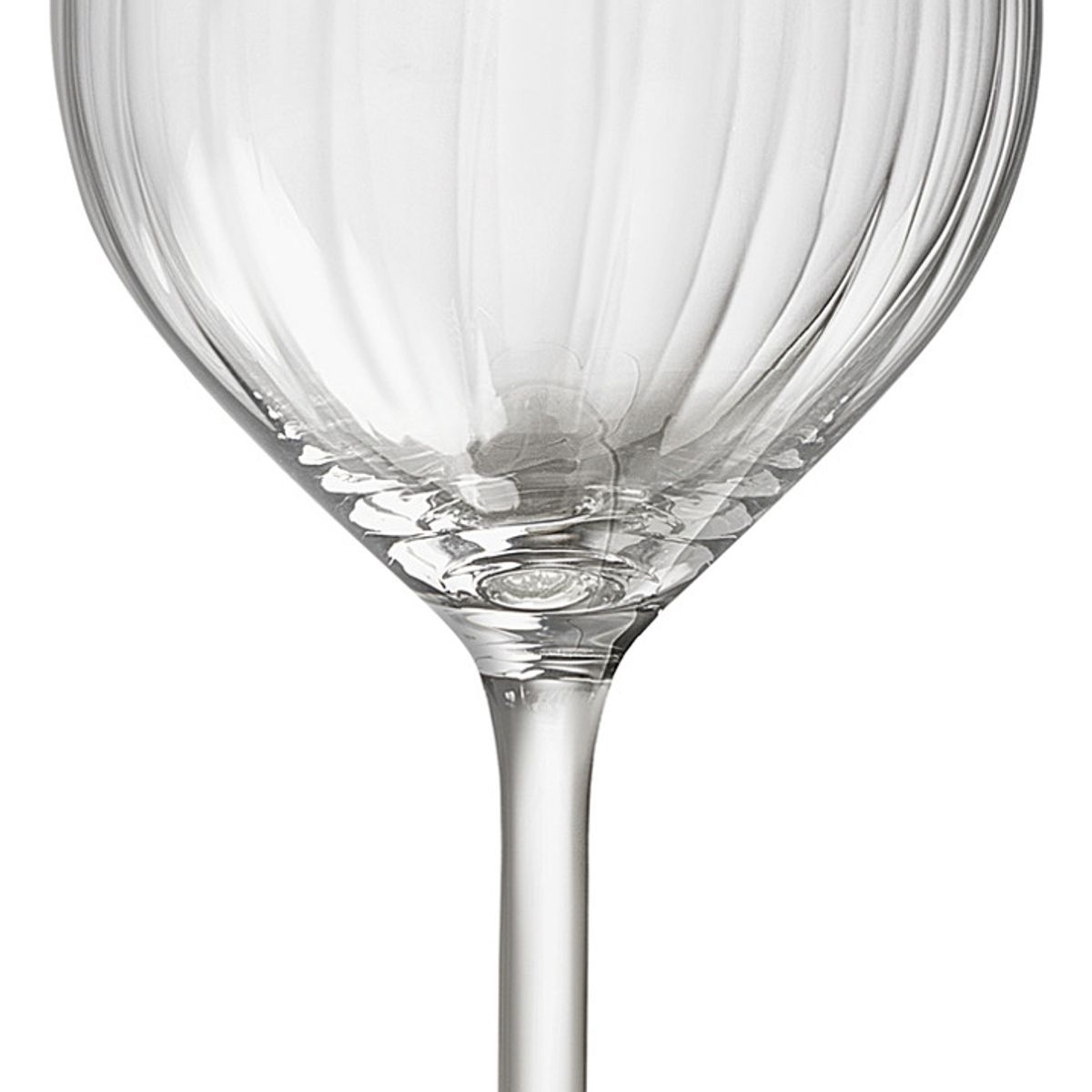 ROYAL LEERDAM - SET 4 COPAS VINO TINTO PLISSE 500 ML