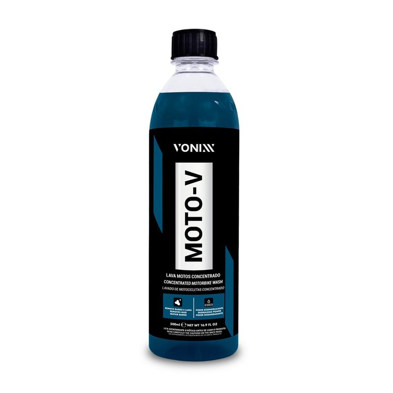 VONIXX - MOTO-V - Shampoo concentrado con Poder Desengrasante 500ml
