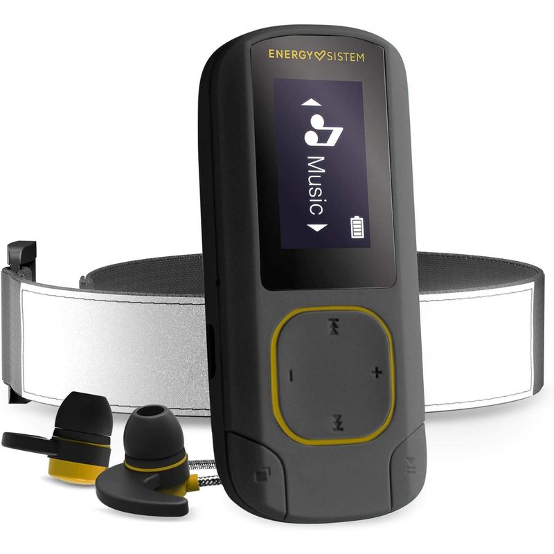 ENERGY SISTEM - Reproductor Mp3 Bluetooth con Brazalete Energy Sistem 16GB - Gris