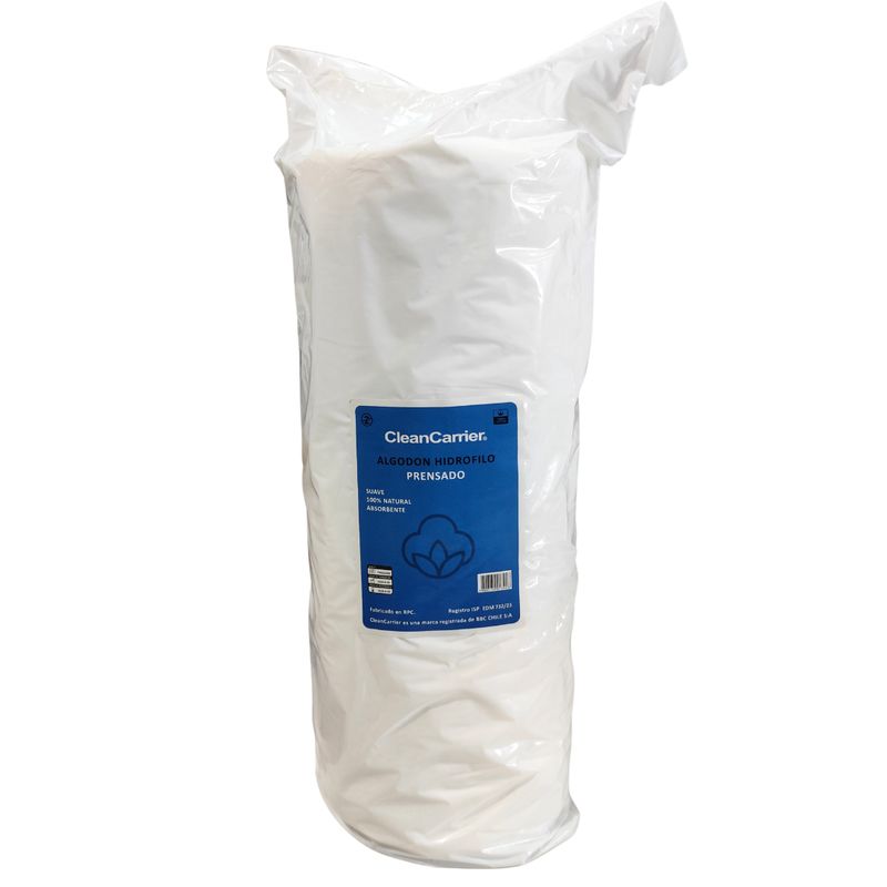 CLEANCARRIER - Algodón Hidrófilo Prensado Cleancarrier 1kg