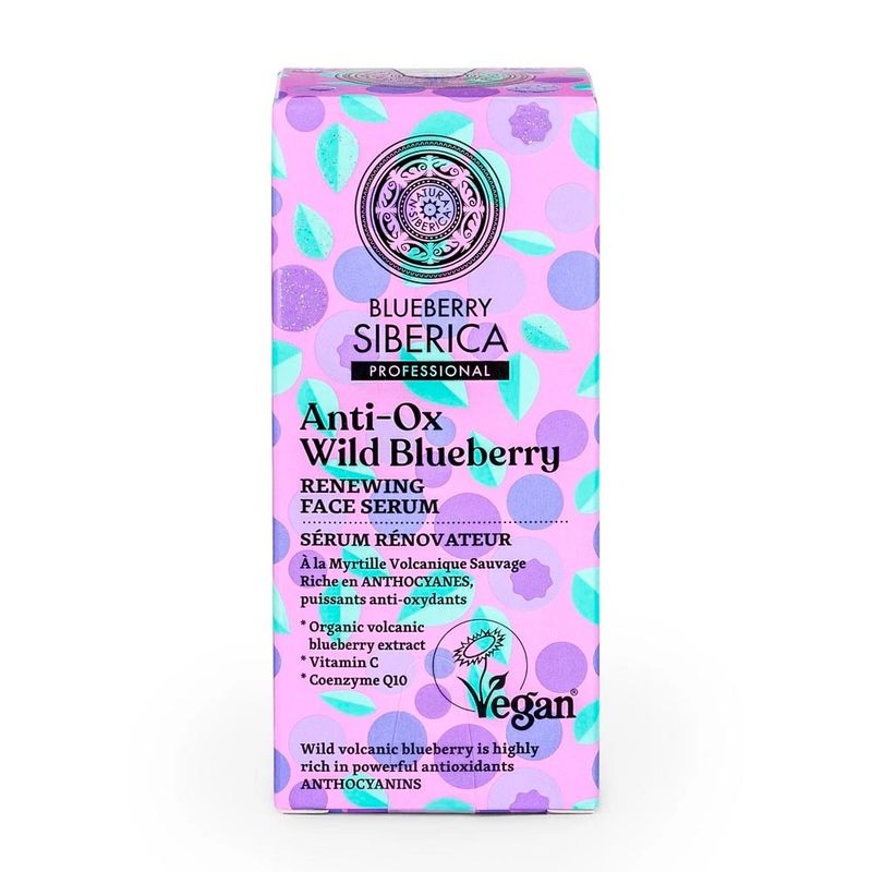 NATURA SIBERICA - Serum Facial Renovador Anti-OX Wild Blueberry 30 ml