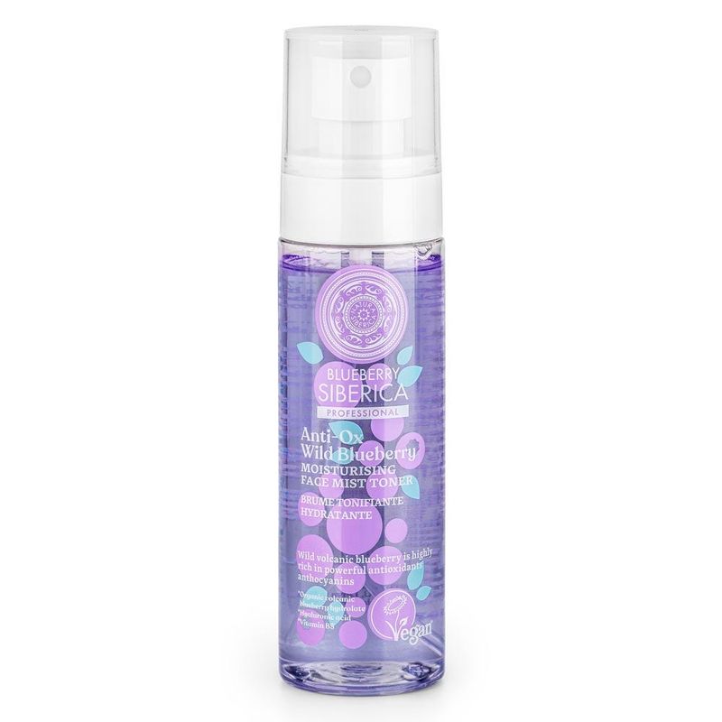 NATURA SIBERICA - Tónico Facial Hidratante Anti-OX Wild Blueberry 100 ml