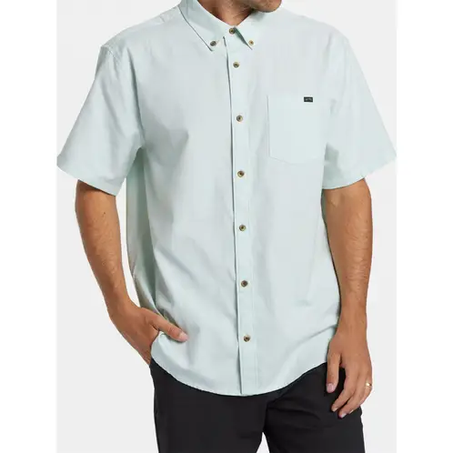 BILLABONG - Camisa Manga Corta Hombre All Day Celeste BILLABONG_.
