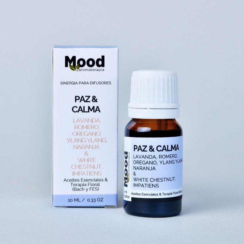 MOOD AROMATERAPIA - SINERGIA PARA DIFUSORES PAZ & CALMA