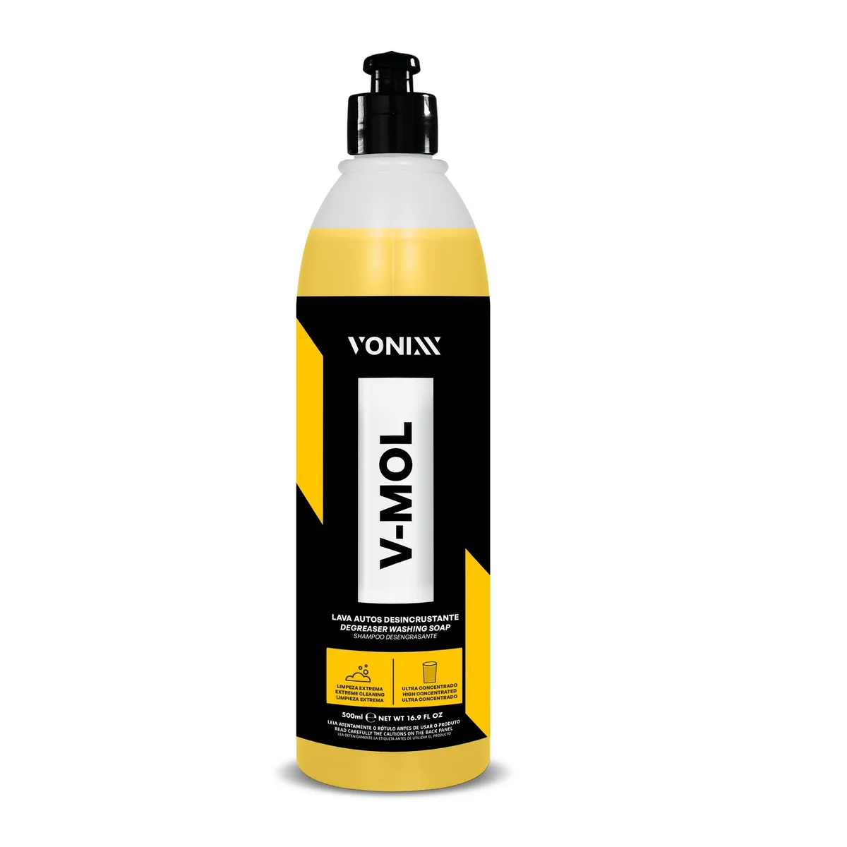 VONIXX - V-MOL - Shampoo Desencrustante de barro y polvo - 500ml