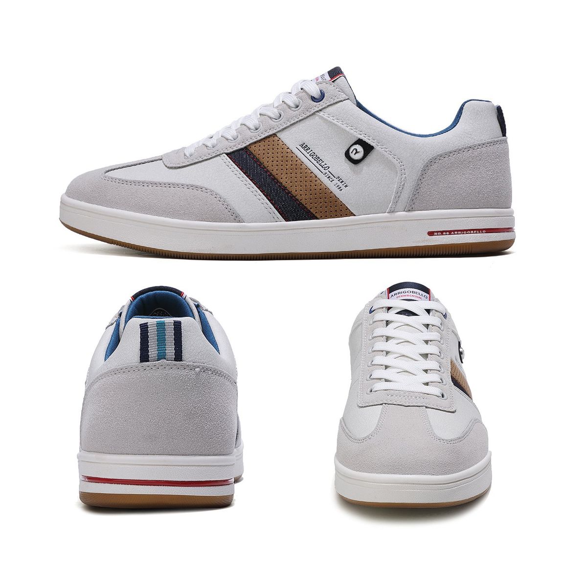 SHANDIAN - Zapatos casuales al aire libre para hombres