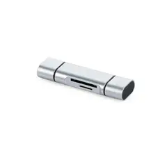GENERICO - Adaptador Lector Tarjeta Sd Micro Sd A Usb Tipo C Micro Usb
