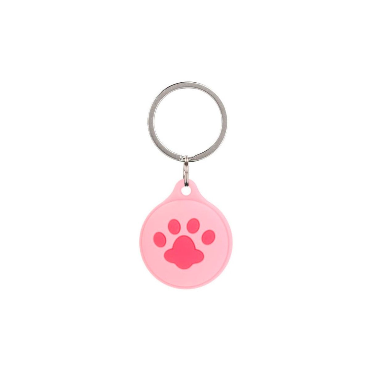 GENERICO - Llavero Para Airtag Silicona Tpu Con Diseños Pata de Perro