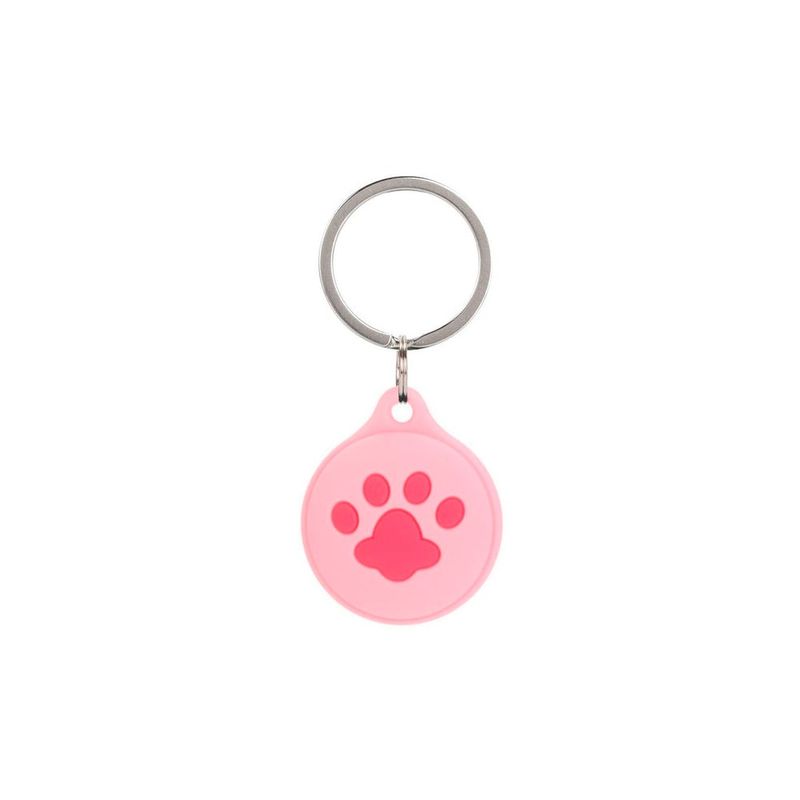 GENERICO - Llavero Para Airtag Silicona Tpu Con Diseños Pata de Perro