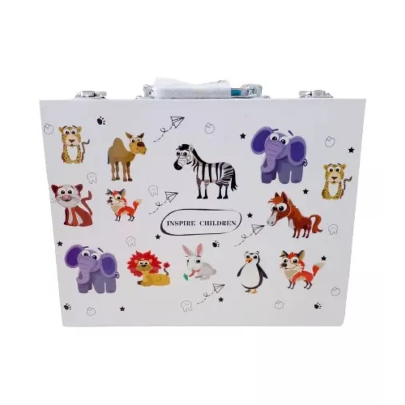 GENERICO - Kit de Dibujo para Niños Pintura Arte En Maleta Aluminio