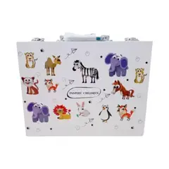 GENERICO - Kit de Dibujo para Niños Pintura Arte En Maleta Aluminio