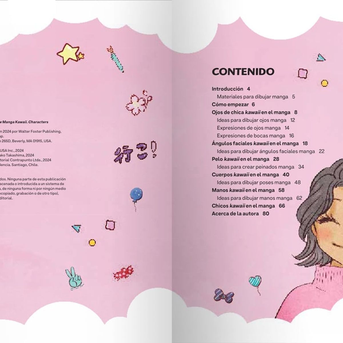 EDITORIAL CONTRAPUNTO - Cómo dibujar Manga Kawaii - Personajes