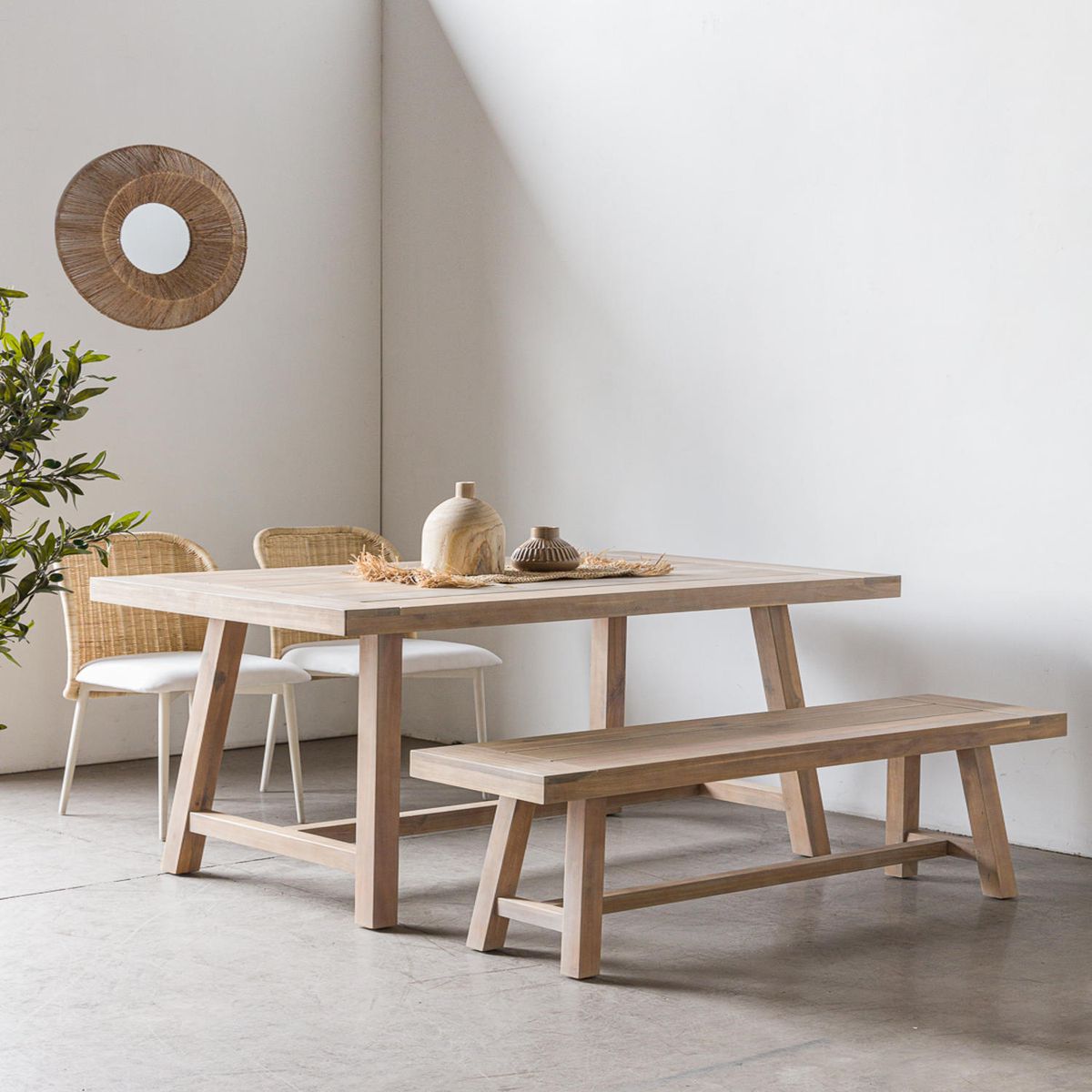 AMOBLE - Banqueta Atilo natural 230 Amoblé