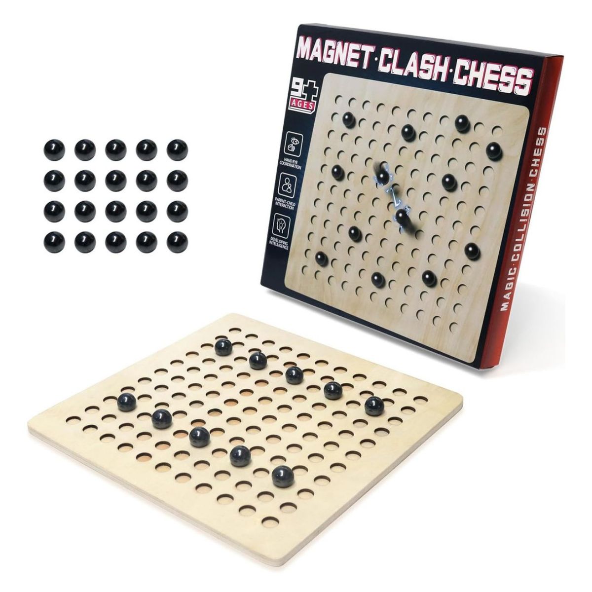 GENERICO - Tablero Magnético De Inducción A Ajedrez Para Niños