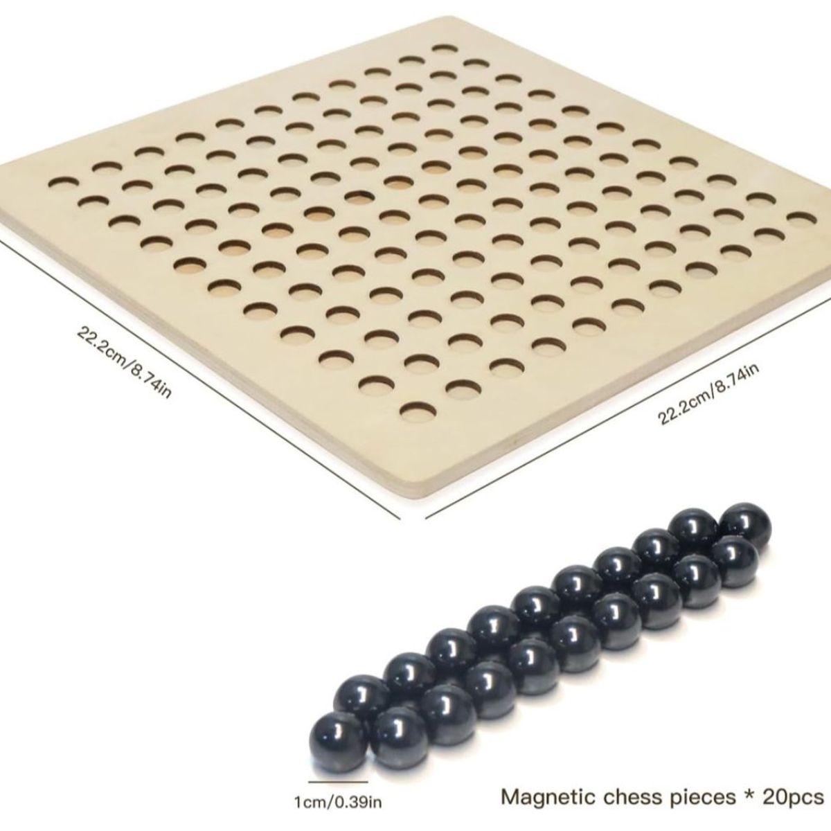 GENERICO - Tablero Magnético De Inducción A Ajedrez Para Niños