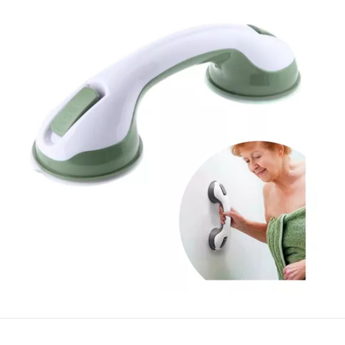 GENERICO - Agarradera Barra Ducha De Seguridad Baño