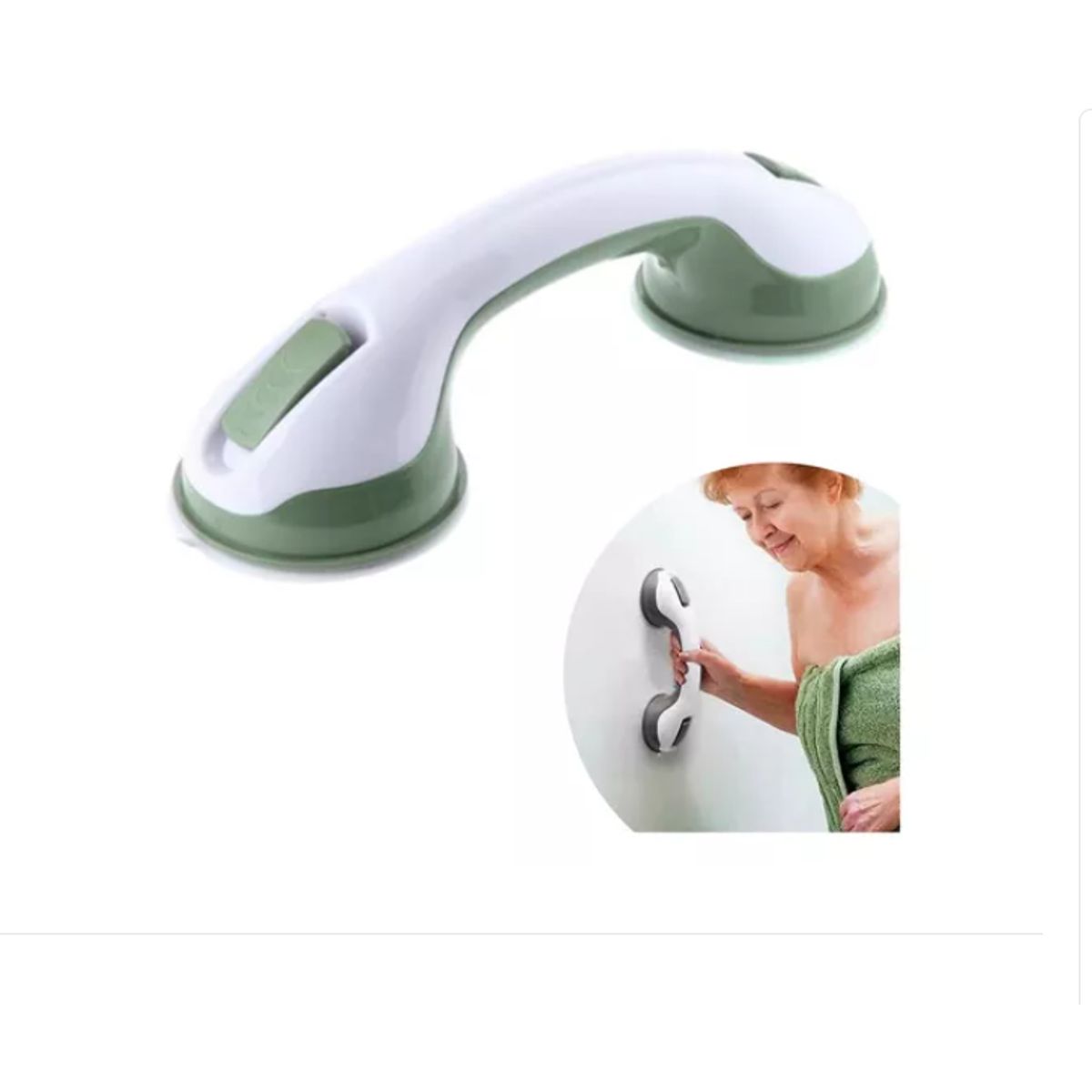 GENERICO - Agarradera Barra Ducha De Seguridad Baño