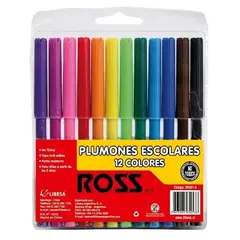 PROARTE - Marcadores o Lapices Scripto De 12 Colores Ross