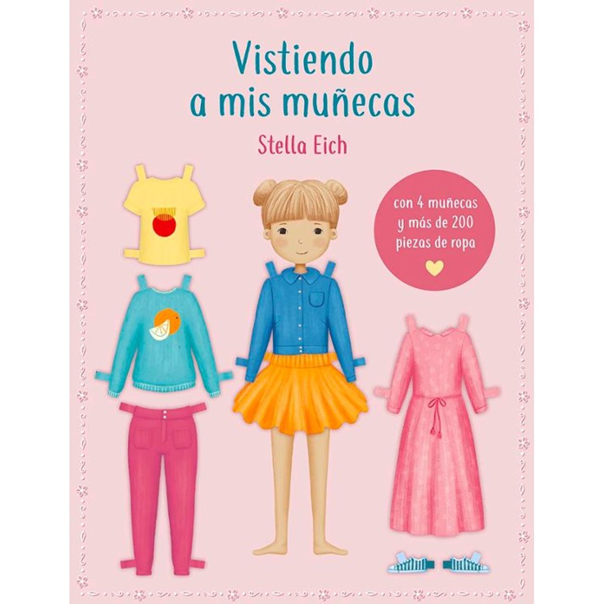 EDICIONES OBELISCO - Pegatinas - Vistiendo a mis muñecas