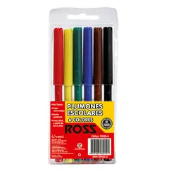 PROARTE - Marcadores o Lapices Scripto De 6 Colores Ross