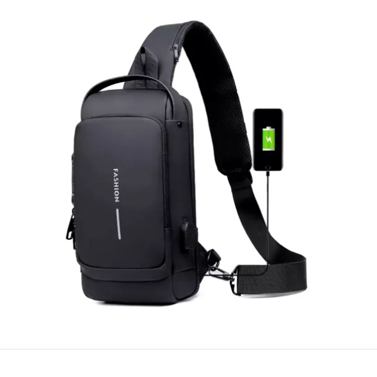 GENERICO - Bolso Cruzado Bandolera Banano Antirrobo Impermeable