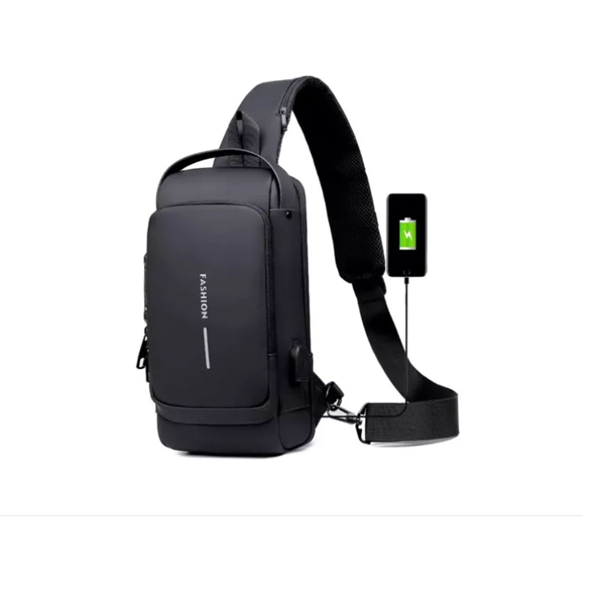 GENERICO - Bolso Cruzado Bandolera Banano Antirrobo Impermeable