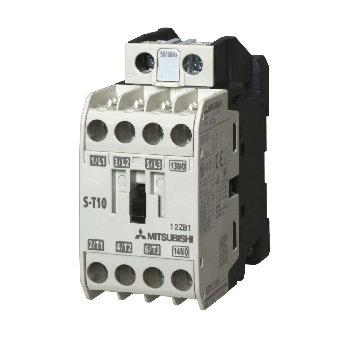 Contactor Magnetico Tripolar 9A Bobina 400VCA 1NA, marca MITSUBISHI - Foto Principal