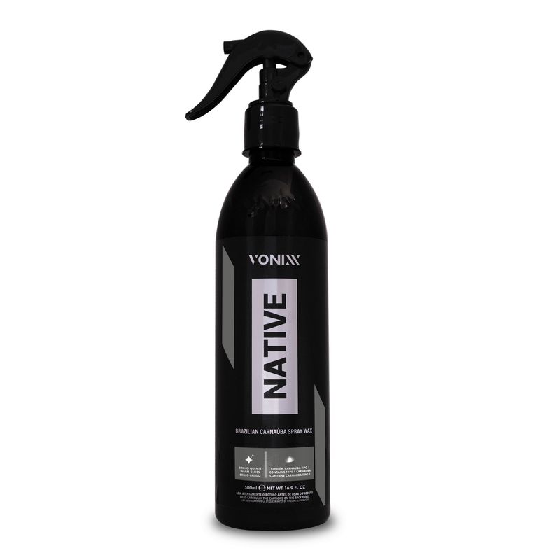 VONIXX - NATIVE - Carnauba Spray Wax - Cera liquida - 500ml