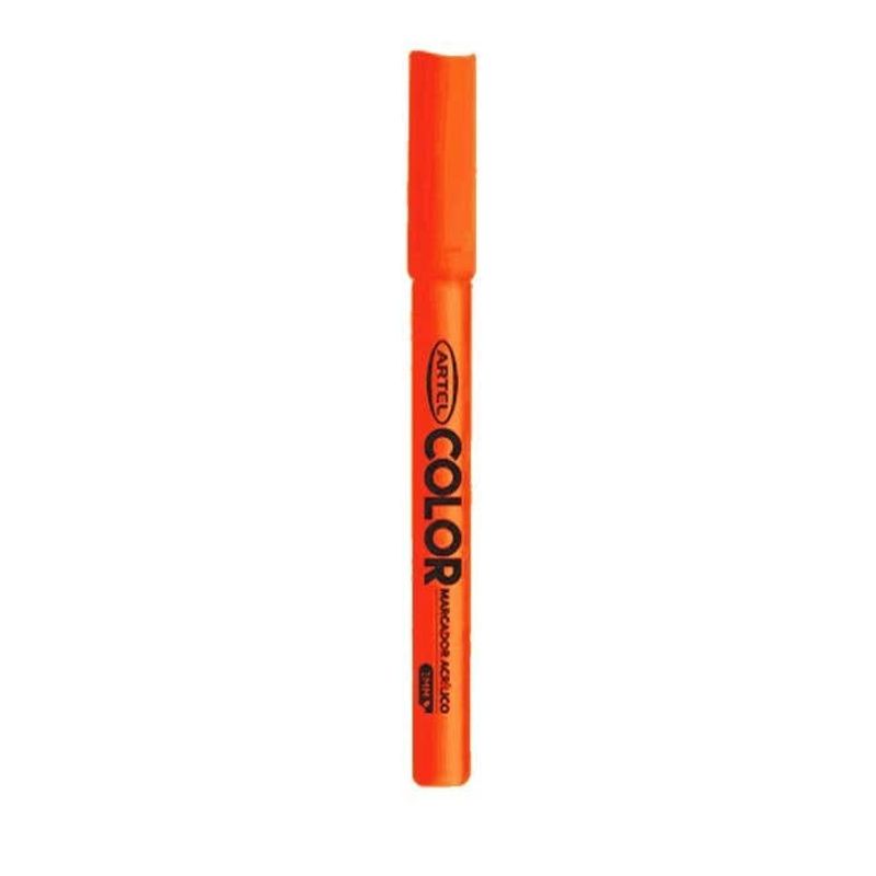 ARTEL - Marcador Acrilico 1Mm Naranjo Artel