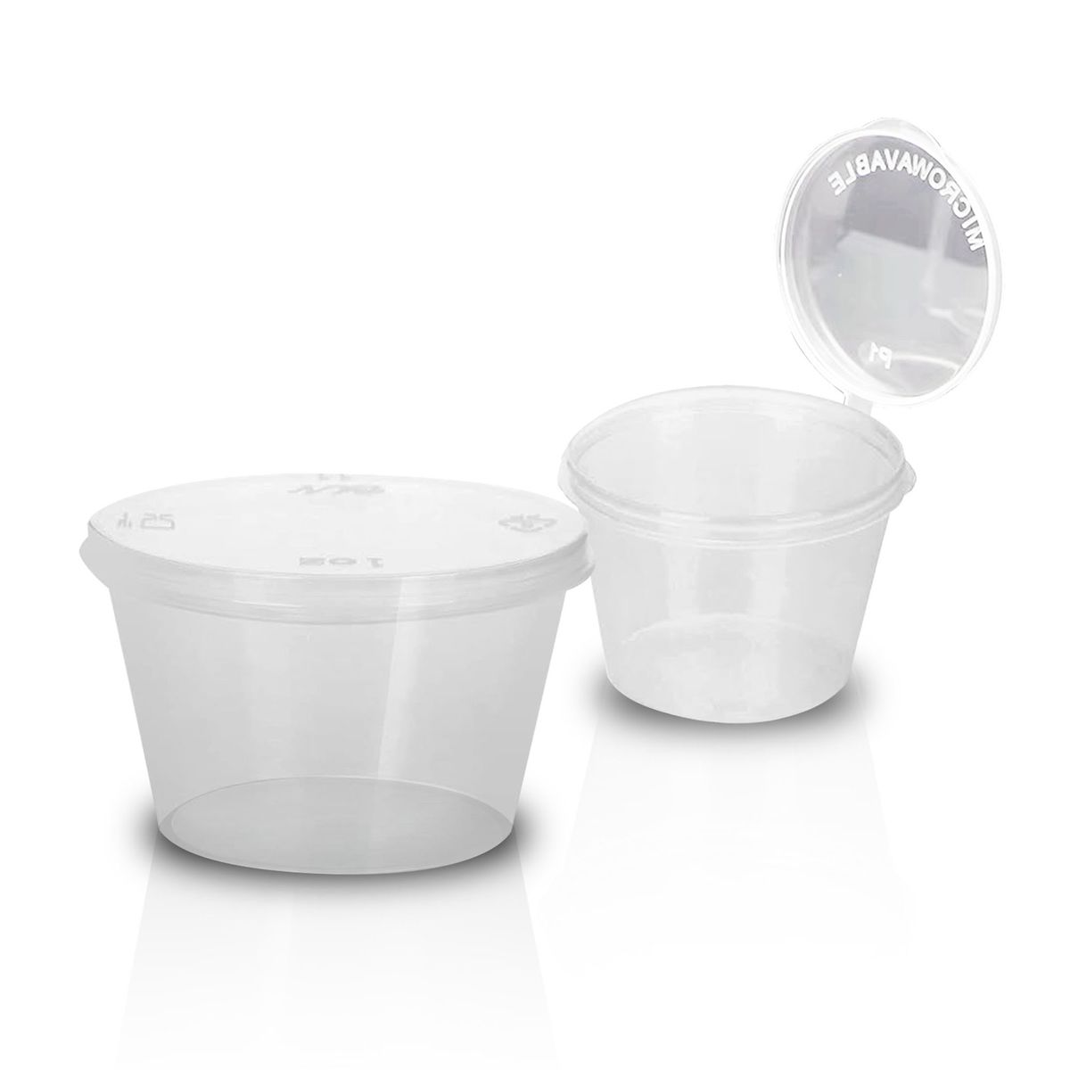 GENERICO - Pocillo Degustador Salsero Antiderrame Salsas 40ml 100u