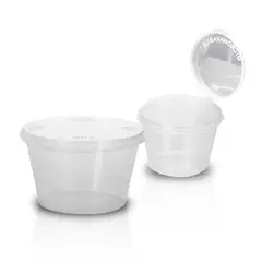 GENERICO - Pocillo Degustador Salsero Antiderrame Salsas 40ml 100u
