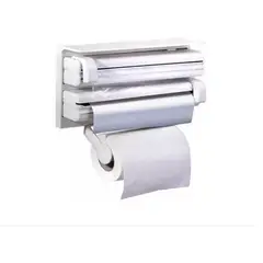 GENERICO - Dispensador Corta Fácil Triple Papel Film Toalla Cocina