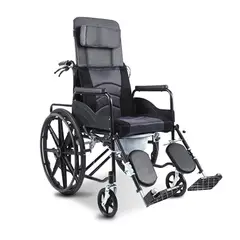 GENERICO - Silla De Ruedas Neurológica Reclinable Respaldo Alto Orinal