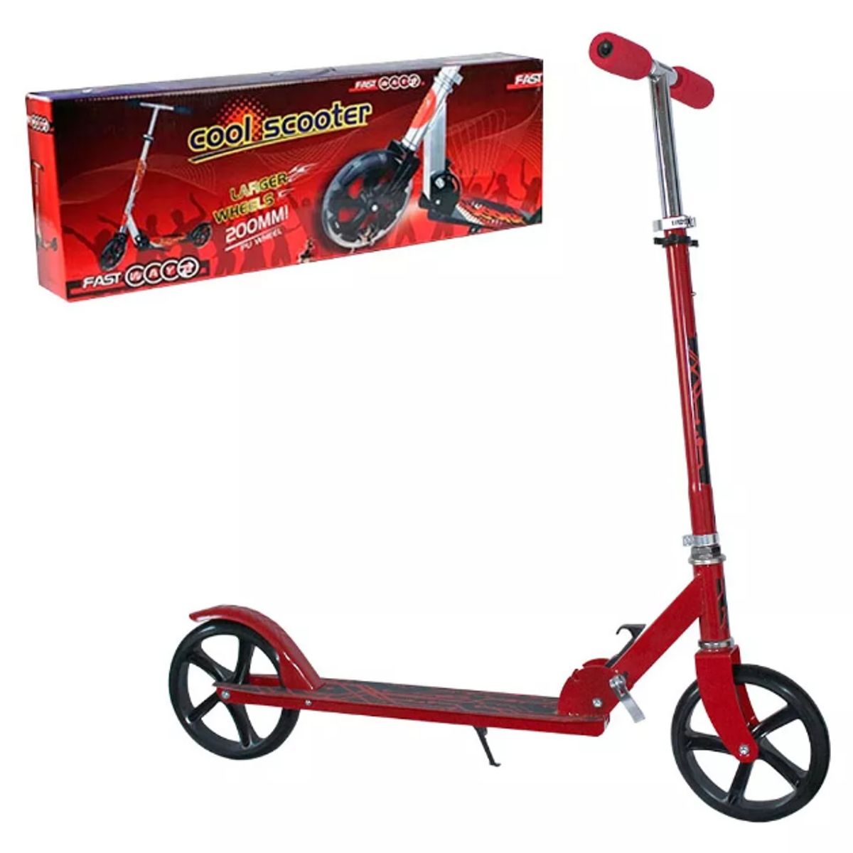 GENERICO - Scooter Metalico De 2 Ruedas Para Niños